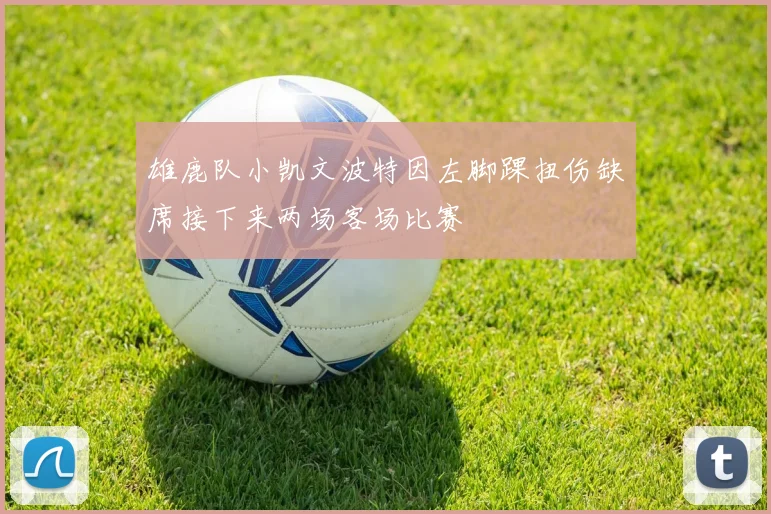 雄鹿队小凯文波特因左脚踝扭伤缺席接下来两场客场比赛